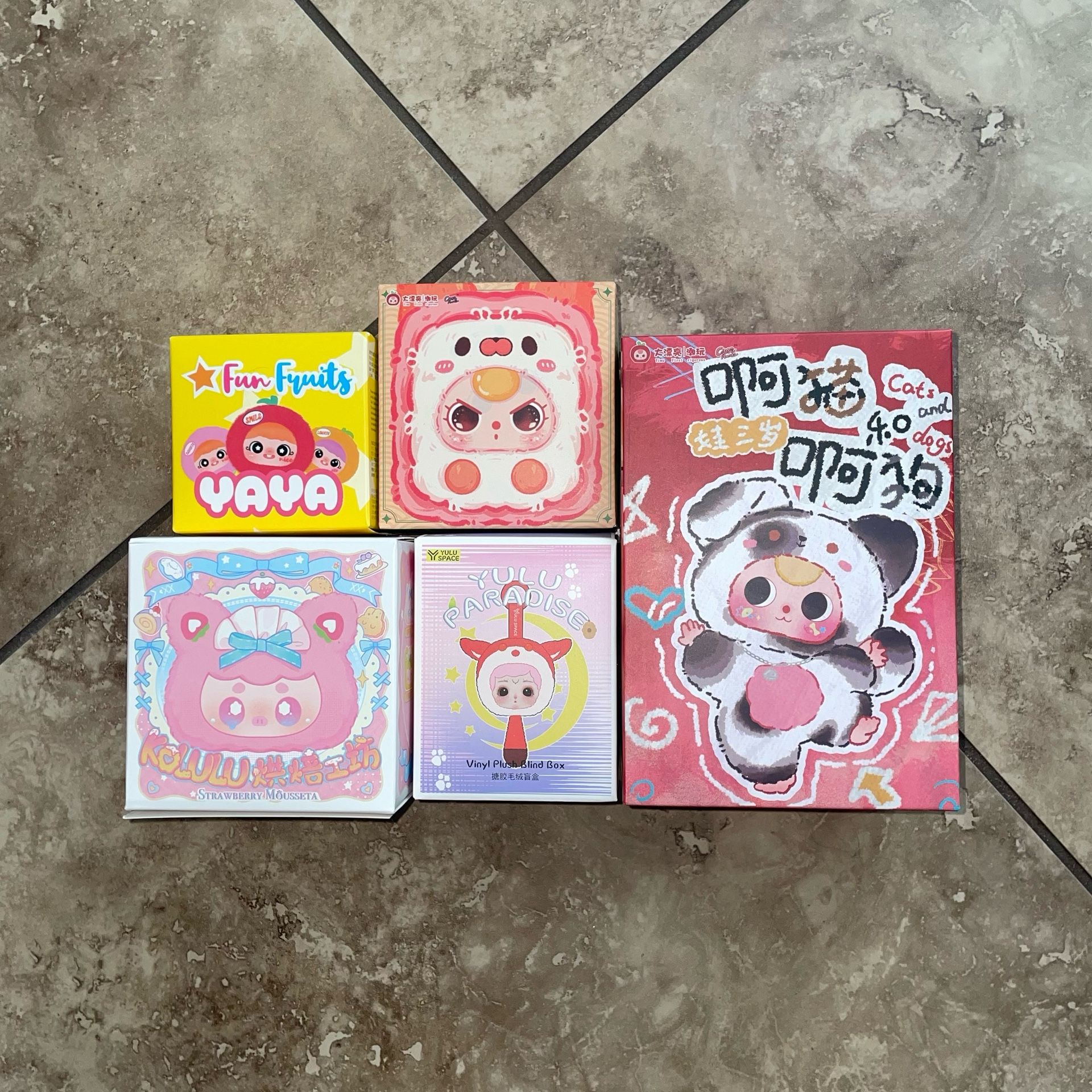 Set of 5 Blind Boxes Baby Three & More!