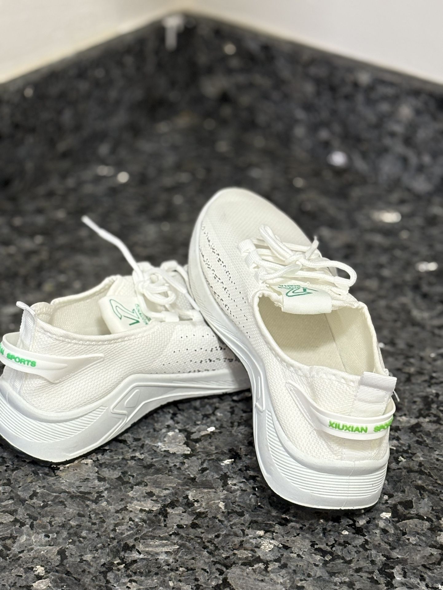 Brand New White Athletic Sneakers – Unisex