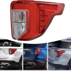Halogen+LED Tail Lights Assembly Compatible with 2020 2021 2022Ford Explorer X(169)