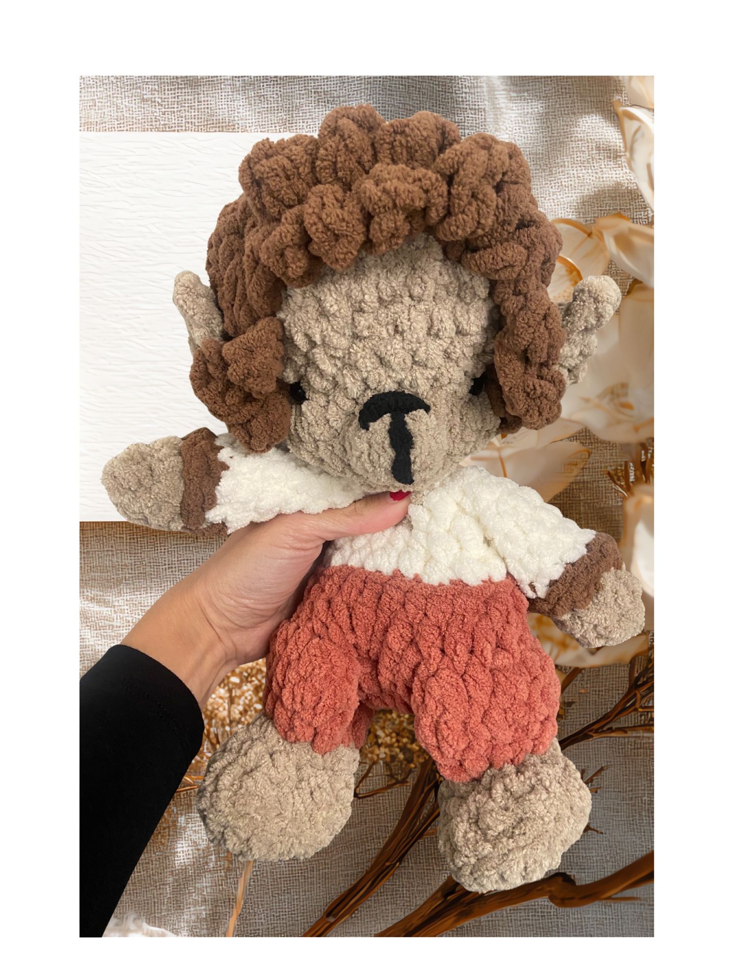 Baby Howl Handmade Crochet Plushie