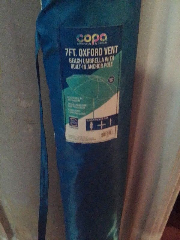 7 Ft Umbrella For The Beach