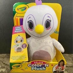 New Deluxe Crayola Color And Plush