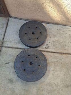 25 lb Standard Weight Plates – Pair