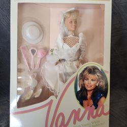 1991 VANNA WHITE WEDDING DRESS DOLL