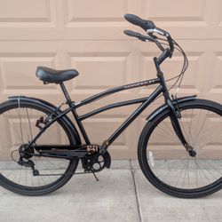 29" SCHWINN MENS CRUISER BIKE (L).1x7 SPEEDS FRESHLY TUNE UP 👌🏼