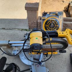 Dewalt Miter Saw And Hitach Table Saw