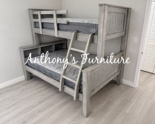 Twin Full Bunk Bed And Mattress