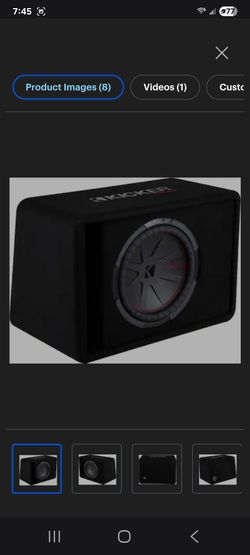 12inch Kicker Comp Vr New Nueva