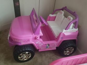disney princess toyota fj cruiser 12-volt battery-powered ride-on toy