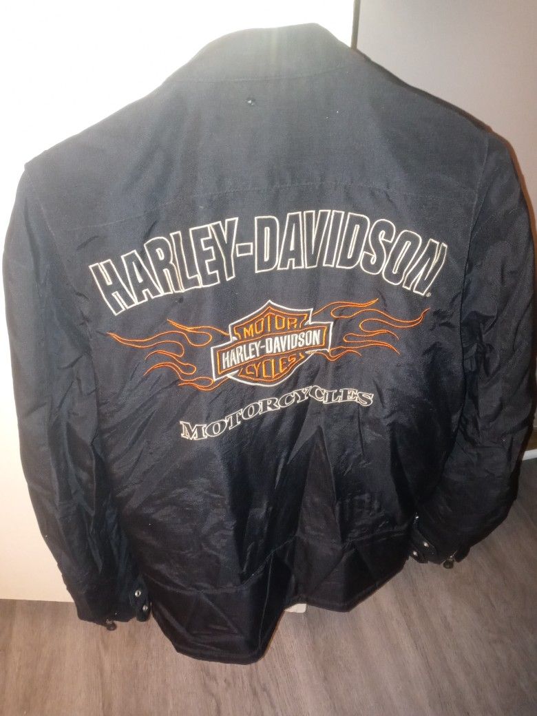 Mens Size Medium harley Davidson Jacket 