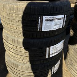 255/40/19 Royal Black Tires Installed And Balanced 