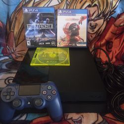 Sony Playstation 4 500GB Console with 3 Games