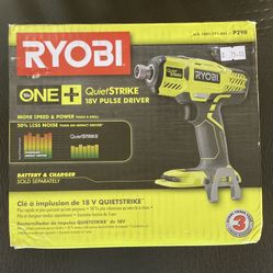 Ryobi 18V ONE+ QUIETSTRIKE PULSE DRIVER