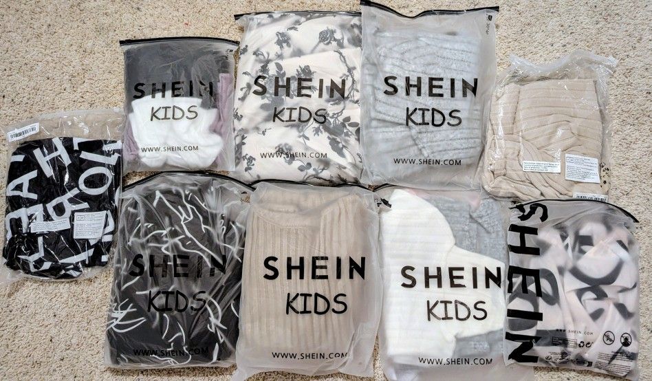 BRAND NEW! Kids SHEIN Haul Clothing 