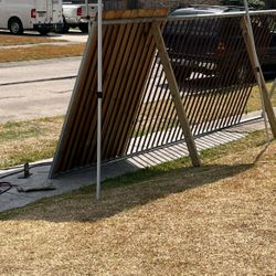 Front Entrance Gate (wood not included)