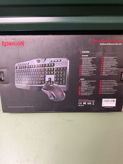 Gaming keyboard and mouse