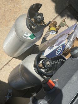 2 Aluminum CO2 tanks (OBO)