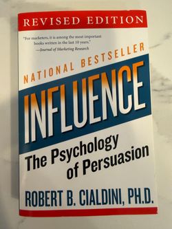 Influence - the psychology of persuasion book
