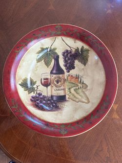 Decorative Footed Bowl-Vintage Ceramic
