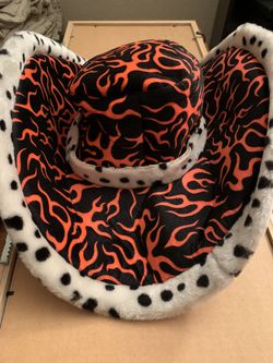 Bendable Fire/Pimp Hat