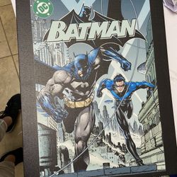 Marvel and Batman Wall Decor