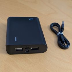 New Power Bank 8000mAh Portable Phone Battery Charger For iPhone Samsung Android Monoprice