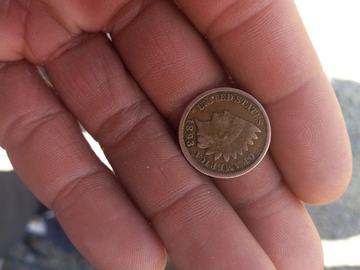 1893 Indian Head Penny