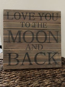 Wooden Decor Sign