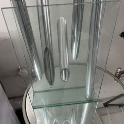 Glass Decorative Flower Cases 