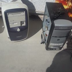 2 Computers For Parts At A Yard sale Today