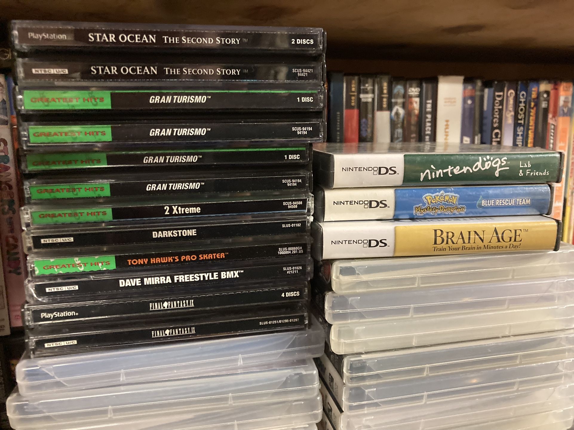 PlayStation 1 And Nintendo Ds Complete In Box Games