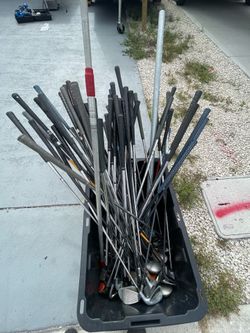 Golf clubs 60 dollars for all