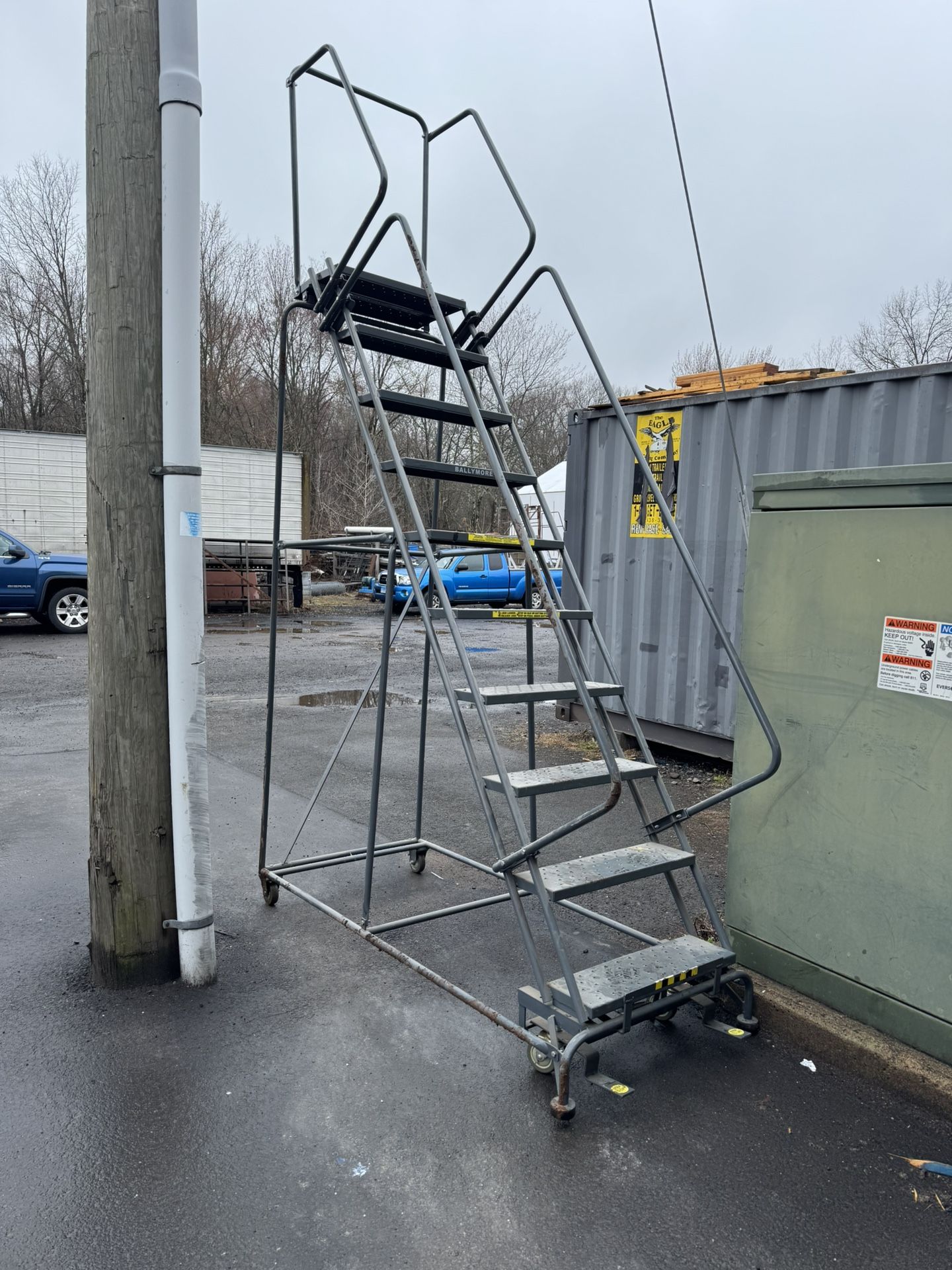 Ballymore 10 step rolling locking stairs