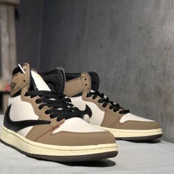 Jordan 1 High Travis Sctt Mocha