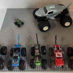 Monster Jam  Lot Of Trucks 