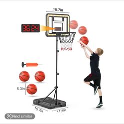 Basketball Hoop With Timer 