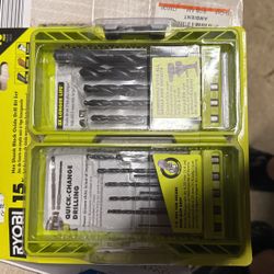 Ryobi 15pc Drill Bit Set