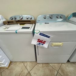 NEW WASHER AND DRYER 