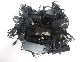 One Lenovo thinkpad charger slim tip AC adapter 20V 4.5A