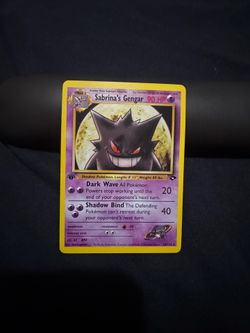 Sabrina's Gengar Non-Halo Card