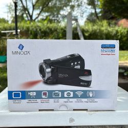 Minolta Full HD Night Vision Camcorder Black