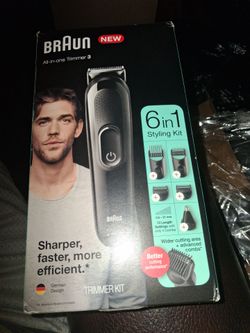 Braun Hair Trimmer Brand New