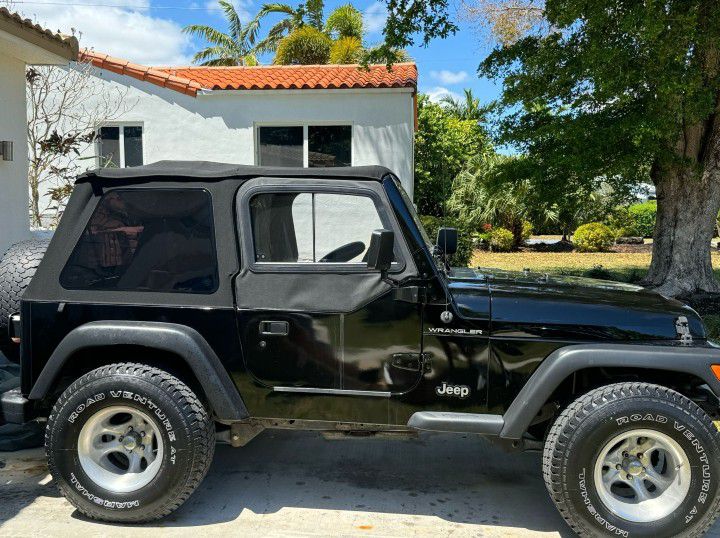 1997 Jeep Wranger Soft Top Replacement, including Sliding glass doors