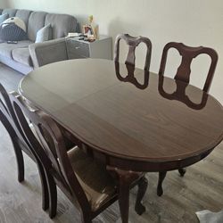 Table And 4 Chairs