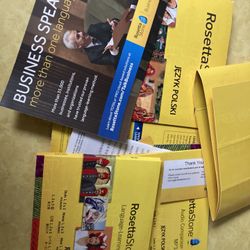 Rosetta Stone Polski Polish 1, 2 & 3