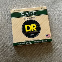 DR Acoustic Guitar Strings 12-54
