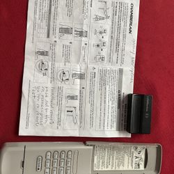 Chamberlain Garage Door Remote And Keypad 