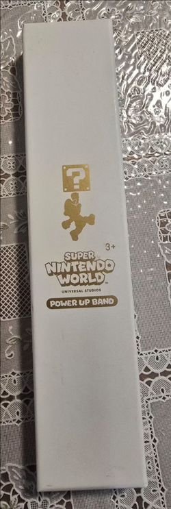 Limited Edition Super Mario Gold Power Up band