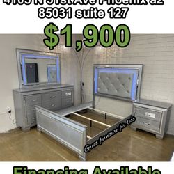 Queen size bedroom set brand new