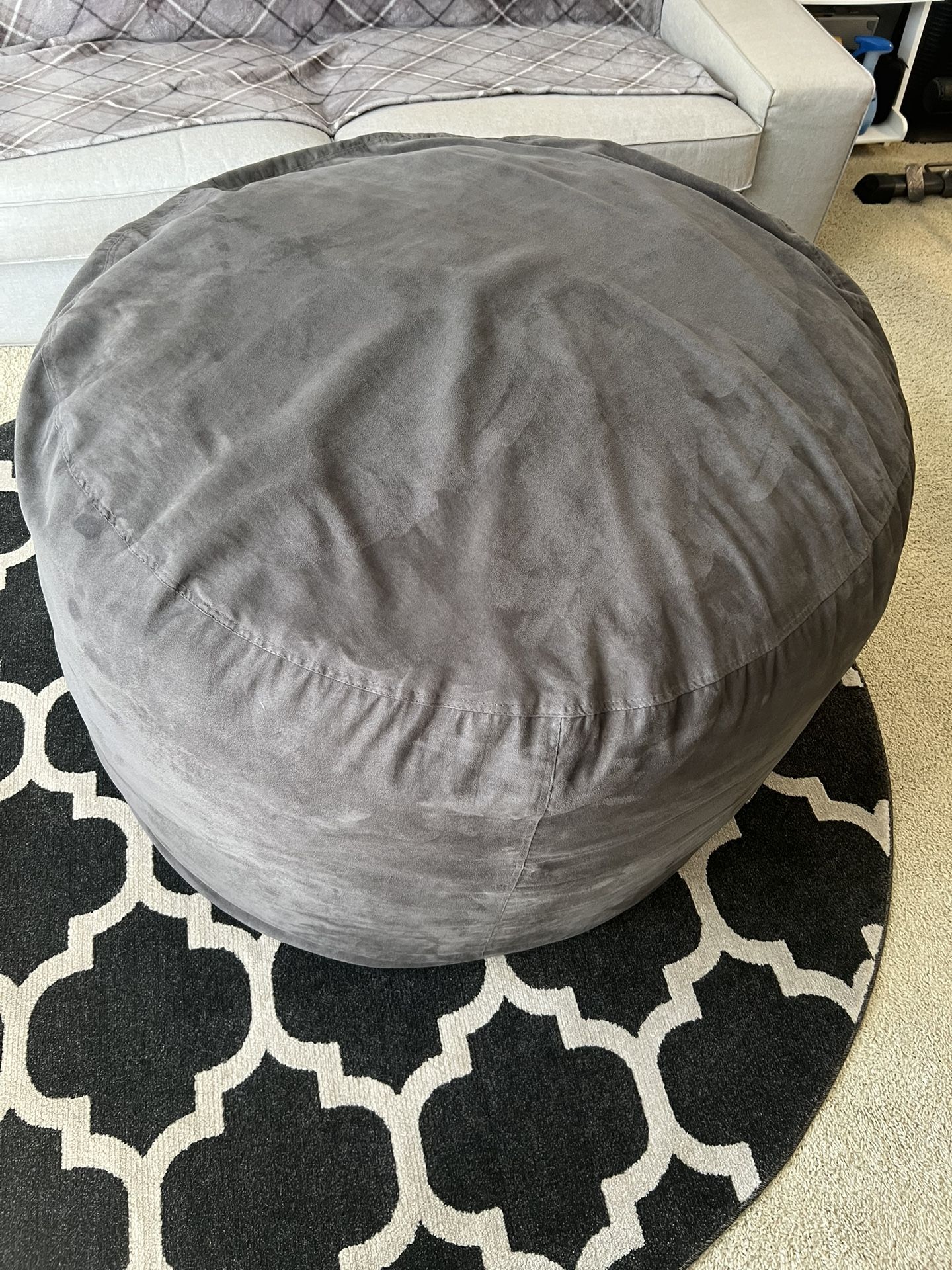 RelaxSacks 4DM-MS004 - Microsuede Charcoal